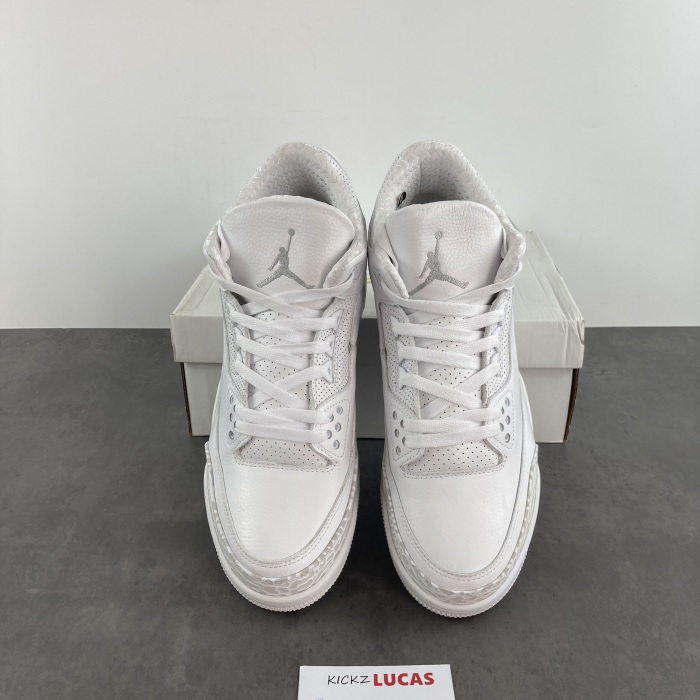 Air Jordan 3 Retro Pure White   136064-111