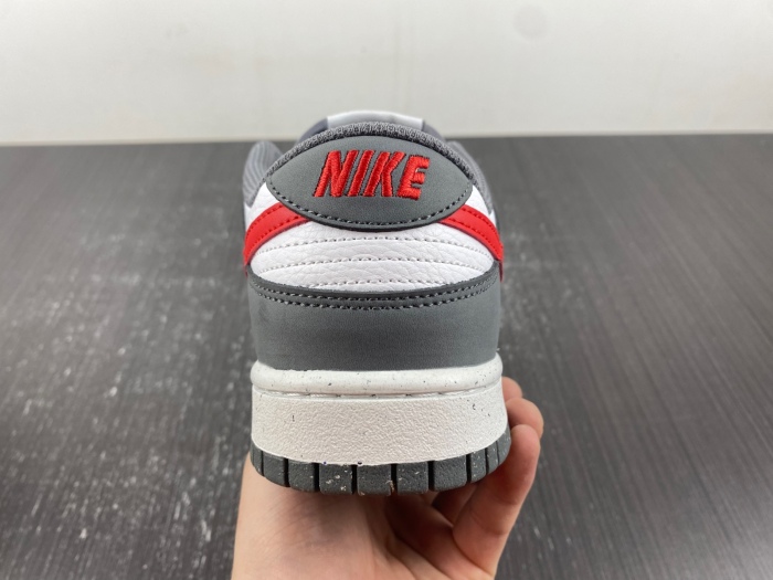 Dunk Low Next Nature Smoke Grey Light Crimson  FB8038-001