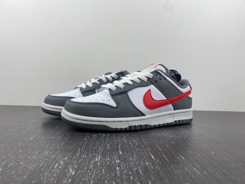 Dunk Low Next Nature Smoke Grey Light Crimson  FB8038-001