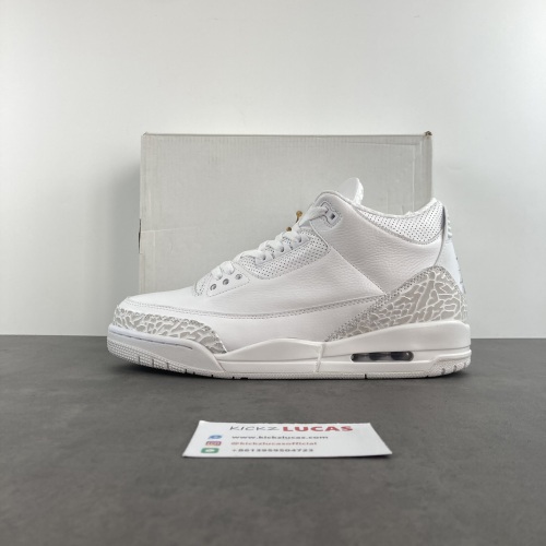 Air Jordan 3 Retro Pure White   136064-111