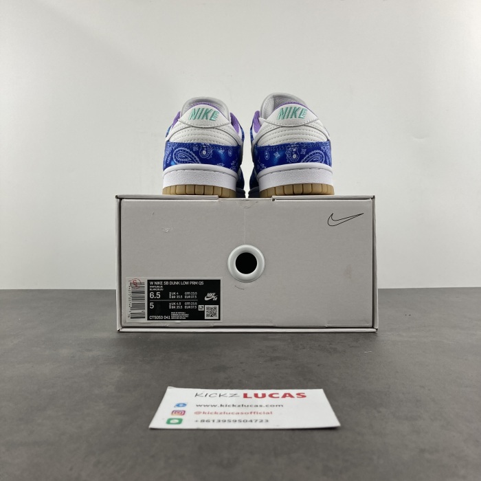 SB Dunk Low Retro SP white blue CT5053-041