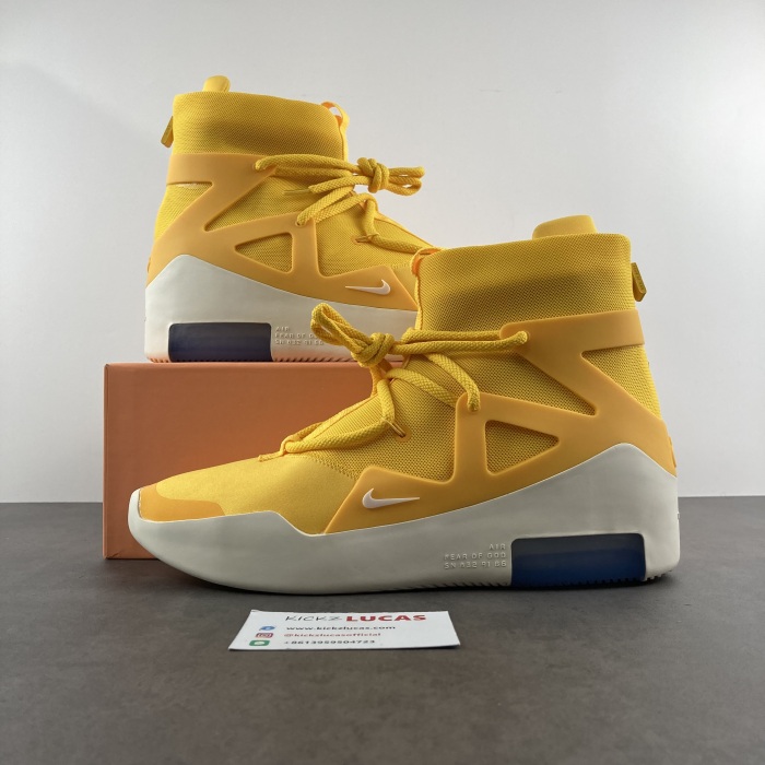 Air Fear Of God 1 Yellow  AR4237-700