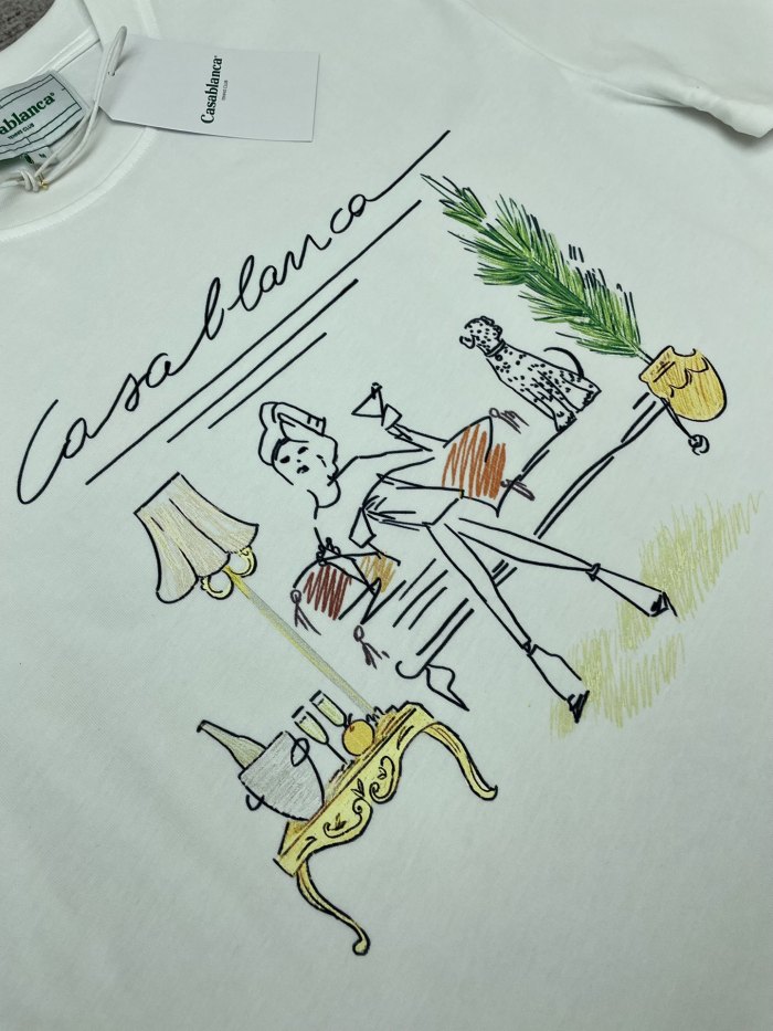 C*asablanca  T-Shirt Top Quality AML20230629-66