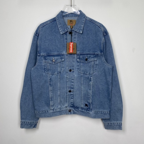 S*upreme Denim Trucker Jacket Top Quality AM 20230701-8