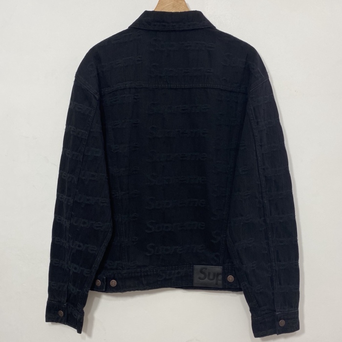 S*upreme Denim Trucker Jacket Top Quality AM 20230701-29