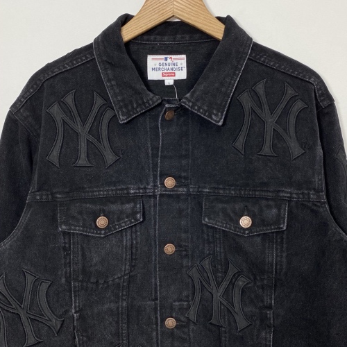 S*upreme Denim Trucker Jacket Top Quality AM 20230701-25