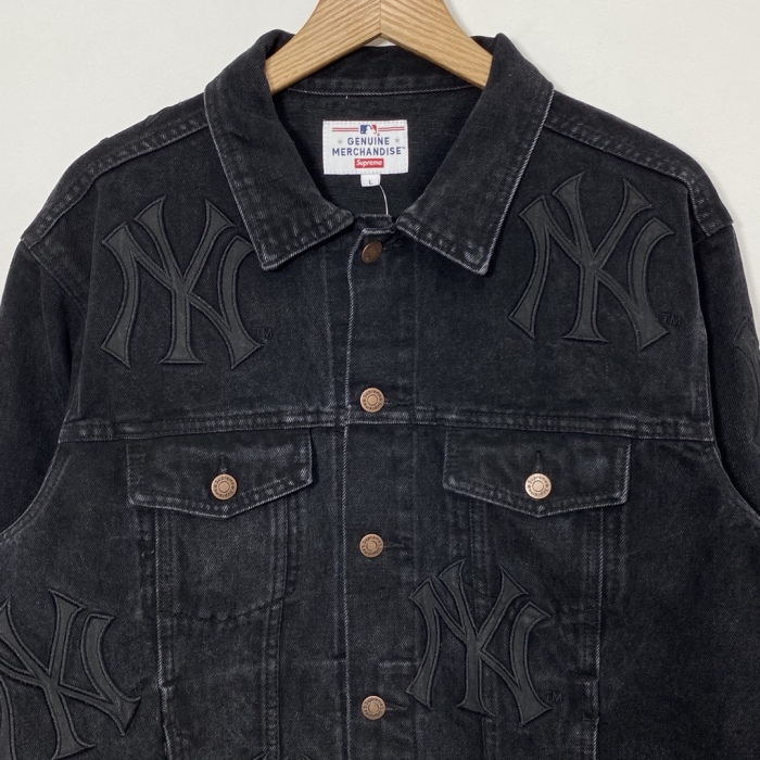 S*upreme Denim Trucker Jacket Top Quality AM 20230701-25