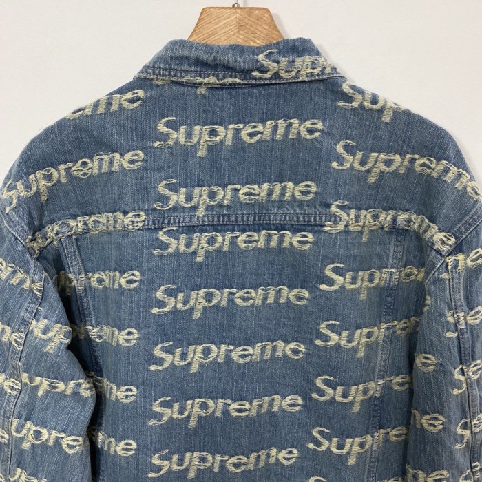 S*upreme Denim Trucker Jacket Top Quality AM 20230701-28