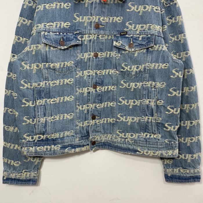 S*upreme Denim Trucker Jacket Top Quality AM 20230701-28