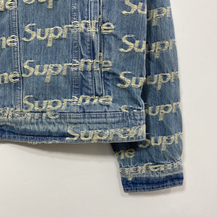 S*upreme Denim Trucker Jacket Top Quality AM 20230701-28
