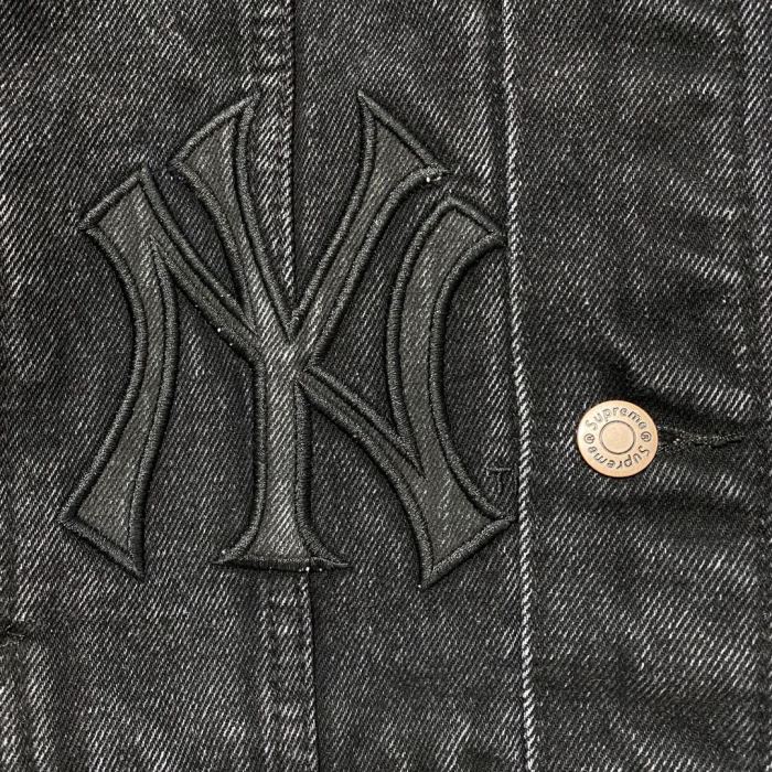 S*upreme Denim Trucker Jacket Top Quality AM 20230701-25