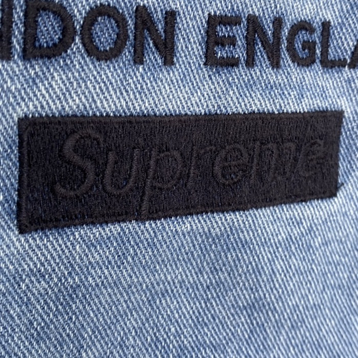 S*upreme Denim Trucker Jacket Top Quality AM 20230701-8