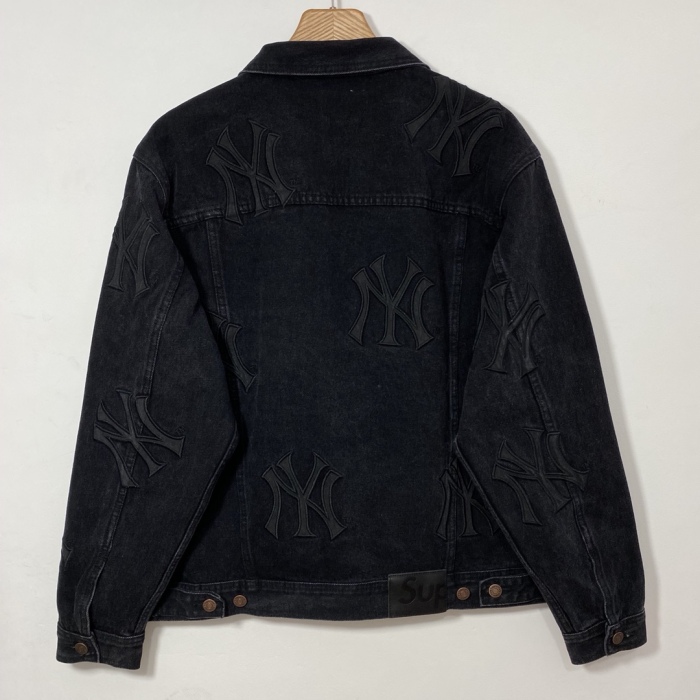 S*upreme Denim Trucker Jacket Top Quality AM 20230701-25