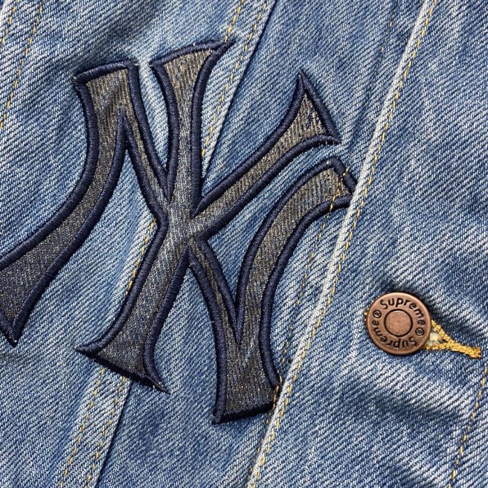 S*upreme Denim Trucker Jacket Top Quality AM 20230701-24