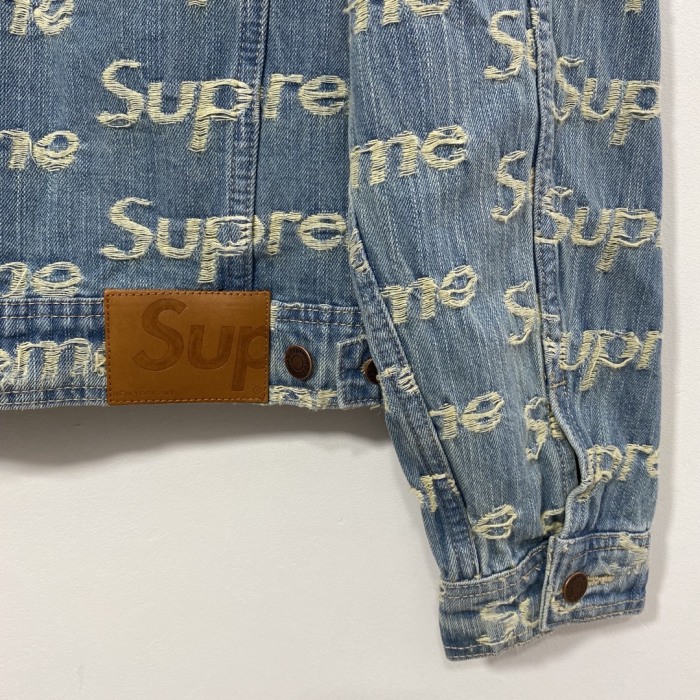 S*upreme Denim Trucker Jacket Top Quality AM 20230701-28