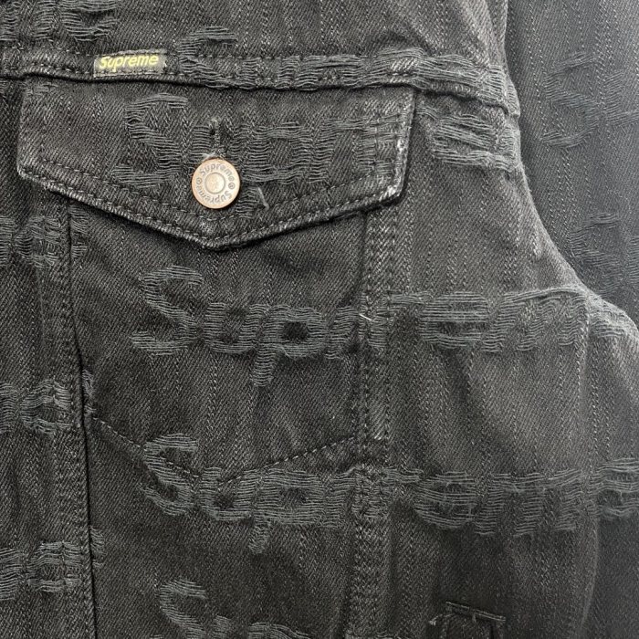 S*upreme Denim Trucker Jacket Top Quality AM 20230701-29
