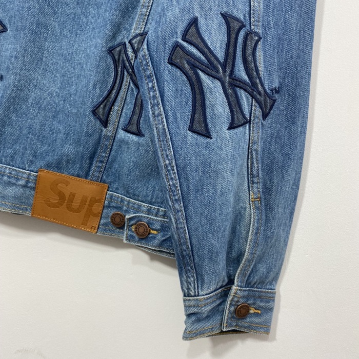 S*upreme Denim Trucker Jacket Top Quality AM 20230701-24