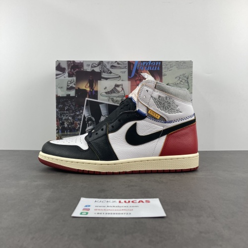 Air Jordan 1 Retro High Union Los Angeles Black Toe  BV1300-106