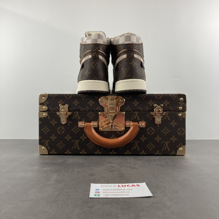 Air Jordan 1 x OFF-WHITE x L*ouis V*uitton