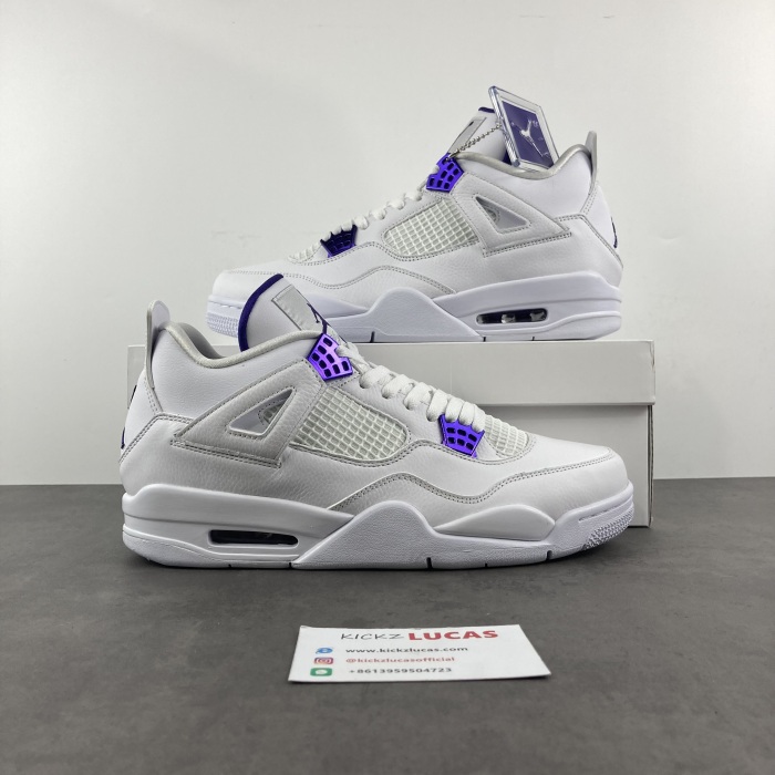 Air Jordan 4 Retro Metallic Purple  CT8527-115