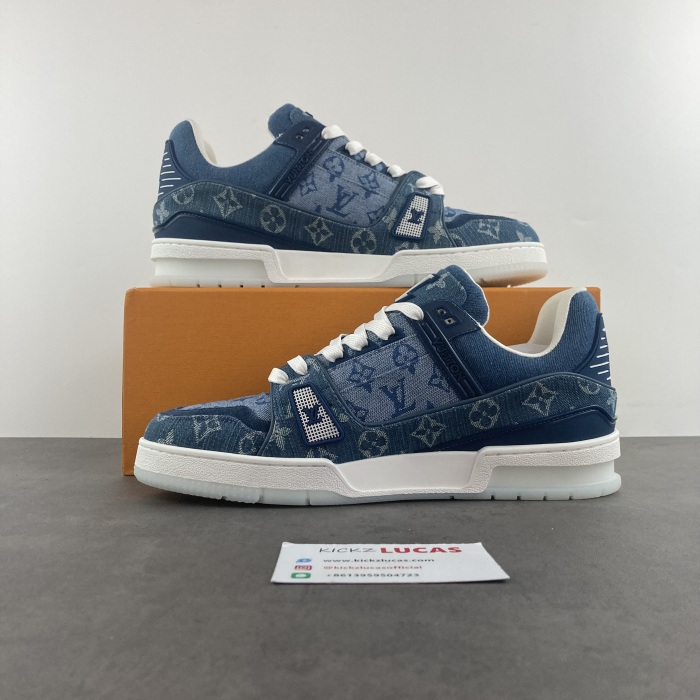 Men L*ouis V*uitton Top Sneaker Trainer RR230406-5