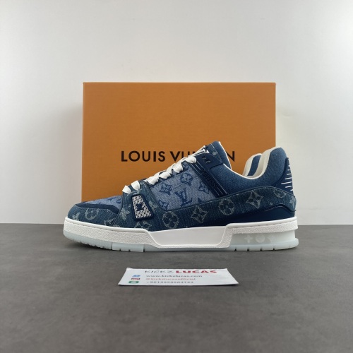 Men L*ouis V*uitton Top Sneaker Trainer RR230406-5