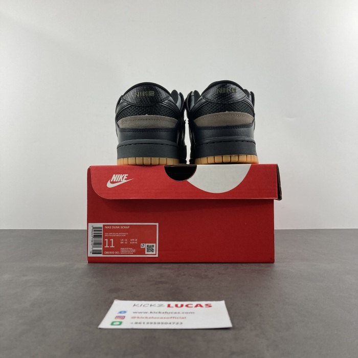 Dunk Low Scrap Black Gum  DB0500-001