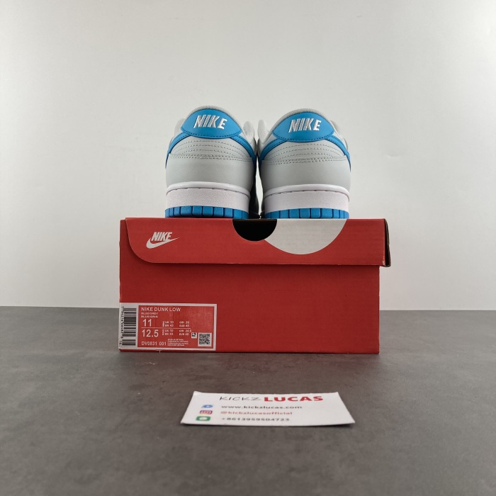 Dunk Low Retro Pure Platinum Blue Lightning  DV0831-001