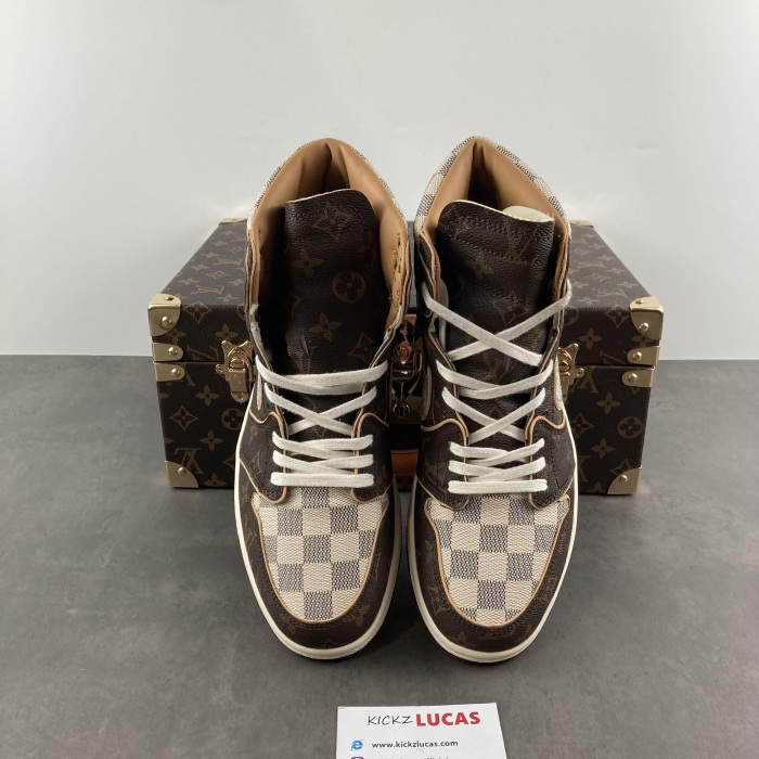 Air Jordan 1 x OFF-WHITE x L*ouis V*uitton