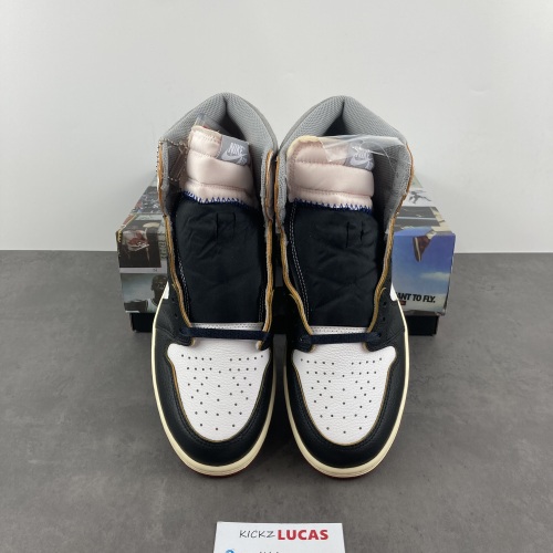 Air Jordan 1 Retro High Union Los Angeles Black Toe  BV1300-106