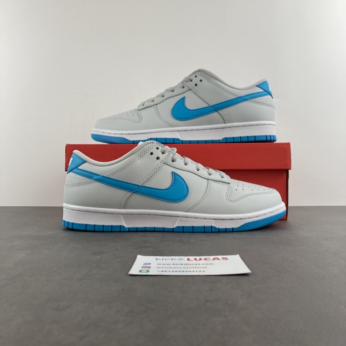 Dunk Low Retro Pure Platinum Blue Lightning  DV0831-001