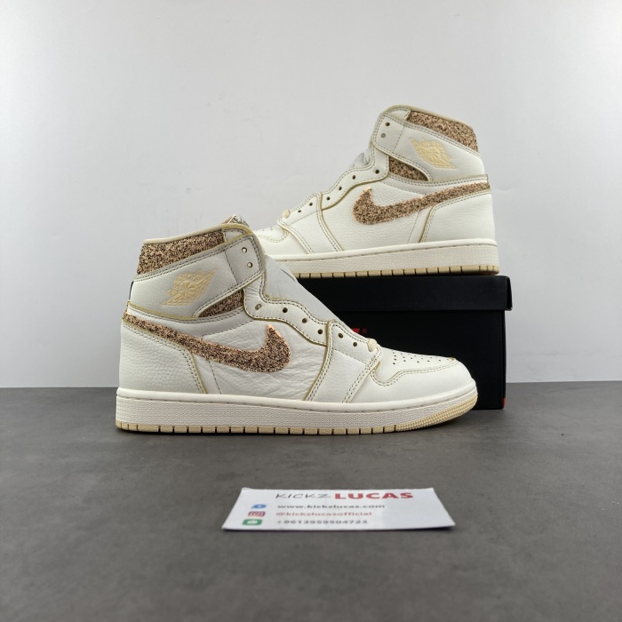 Air Jordan 1 Retro High OG Craft Vibrations Of Naija  FD8631-100