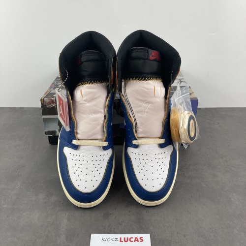 Air Jordan 1 Retro High Union Los Angeles Blue Toe  BV1300-146