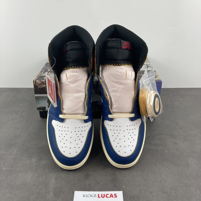 Air Jordan 1 Retro High Union Los Angeles Blue Toe  BV1300-146