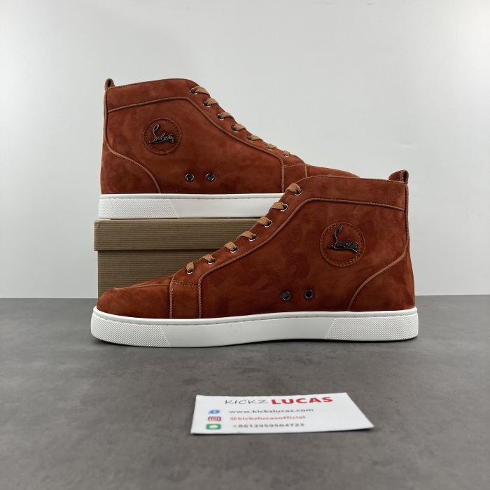 C*hristian L*ouboutin Suede Leather Sneaker CL20230703-4