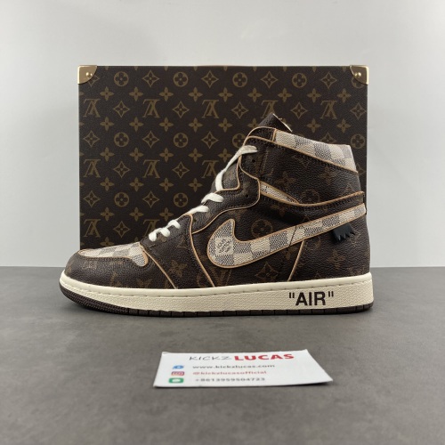 Air Jordan 1 x OFF-WHITE x L*ouis V*uitton