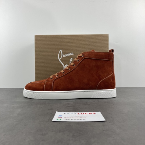 C*hristian L*ouboutin Suede Leather Sneaker CL20230703-4