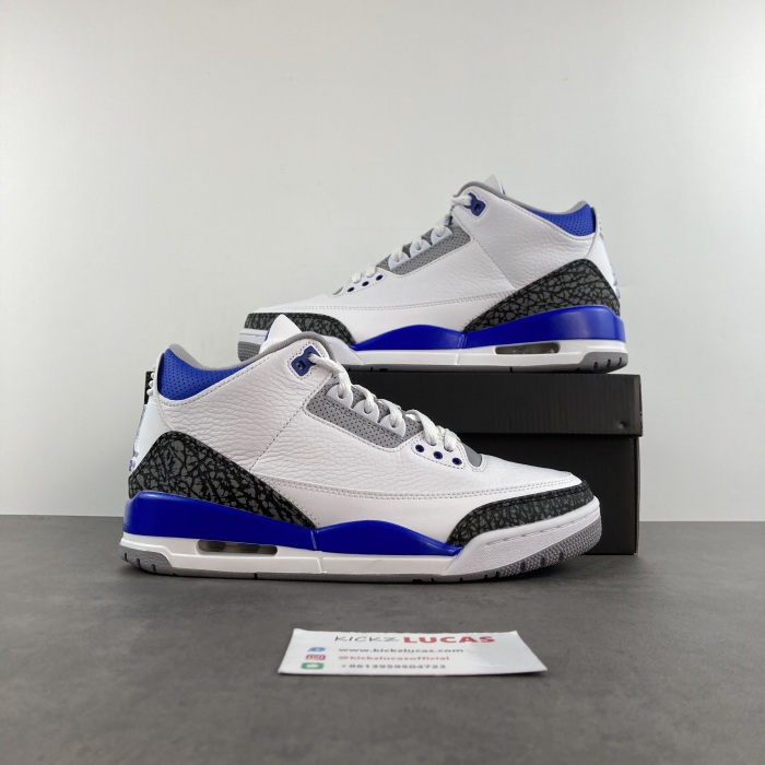 Air Jordan 3 Retro Racer Blue  CT8532-145