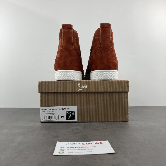 C*hristian L*ouboutin Suede Leather Sneaker CL20230703-4