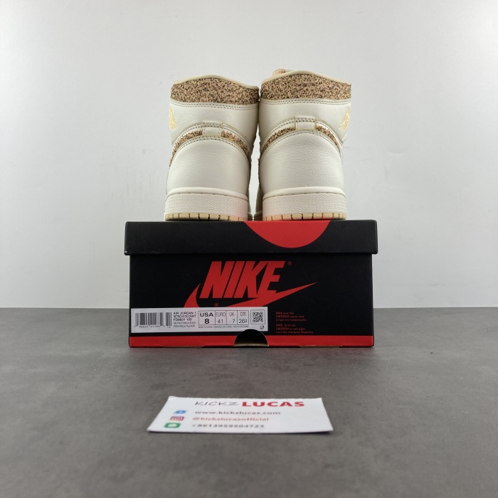 Air Jordan 1 Retro High OG Craft Vibrations Of Naija  FD8631-100