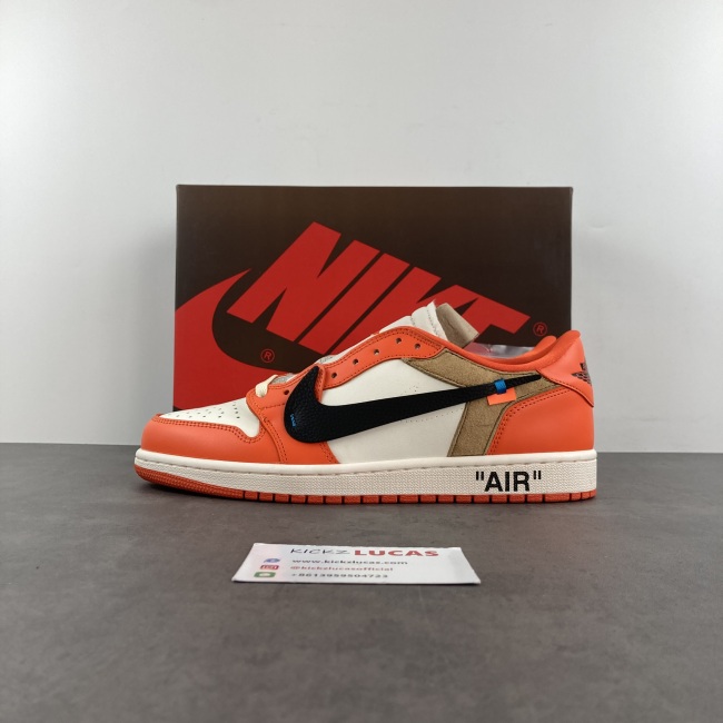 OFF-WHITE x Air Jordan 1 Low Starfish CZ0790-113