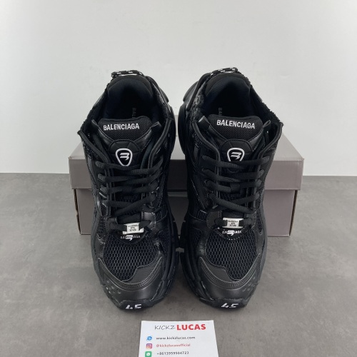 Men Women B*lenciaga Runner Black MK220927-5