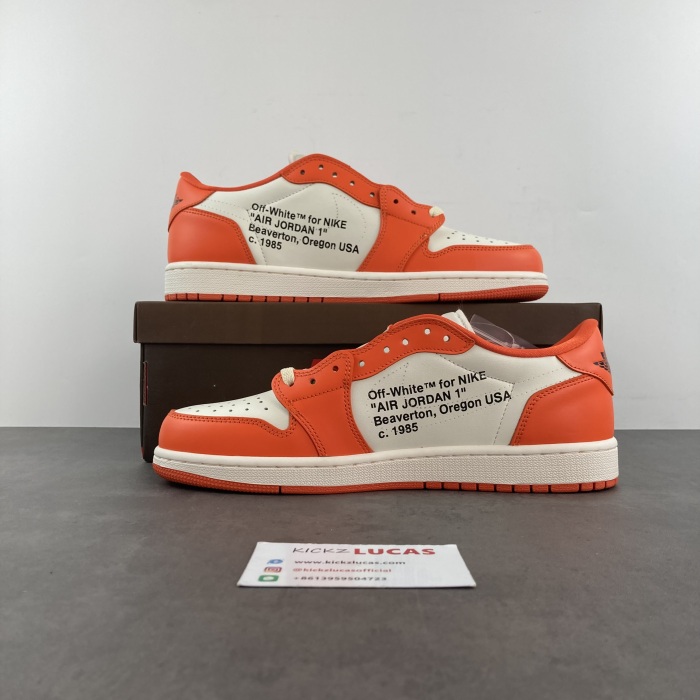 OFF-WHITE x Air Jordan 1 Low Starfish CZ0790-113