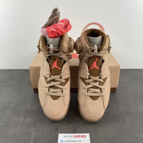Air Jordan 6 Retro Travis Scott British Khaki  DH0690-200