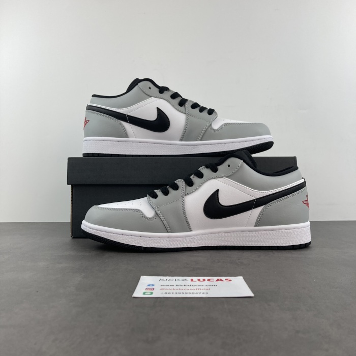 Air Jordan 1 Low Light Smoke Grey 553558-030