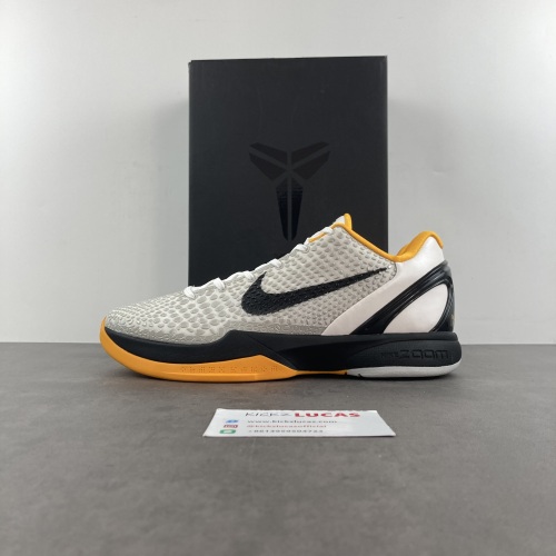Kobe 6 Protro Playoff Pack White Del Sol  CW2190-100