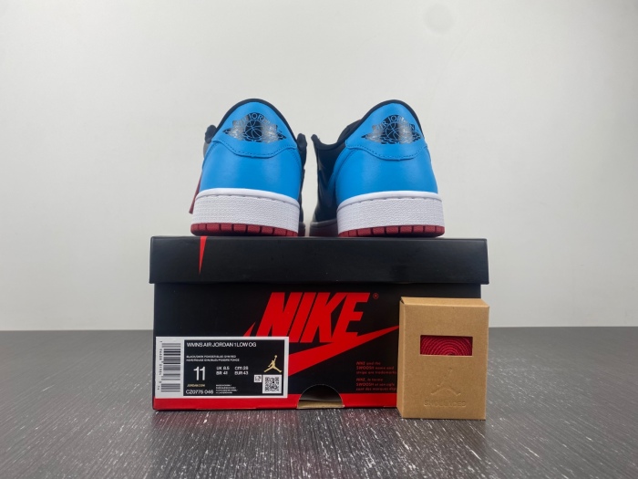 Air Jordan 1 Retro Low OG NC to Chi  CZ0775-046