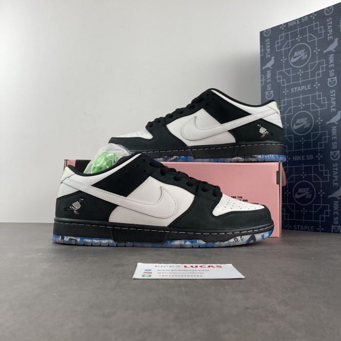 SB Dunk Low Staple Panda Pigeon BV1310-013