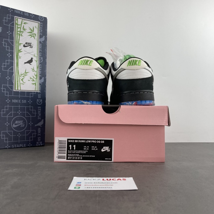 SB Dunk Low Staple Panda Pigeon BV1310-013