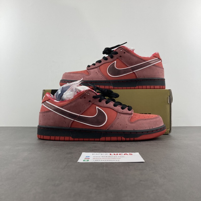 SB Dunk Low Concepts Red Lobster   313170-661